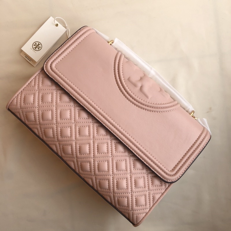 Tory Burch Fleming Convertible 21&amp;27 - Shell Pink