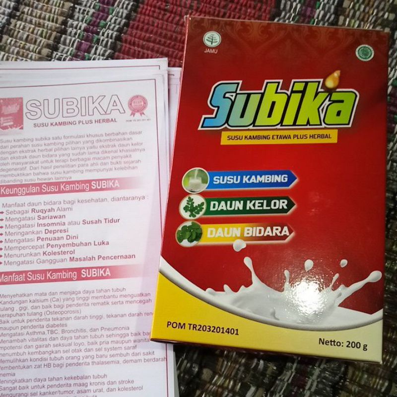 

Susu kambing subika | Susu Kambing | Susu Etawa | Subika