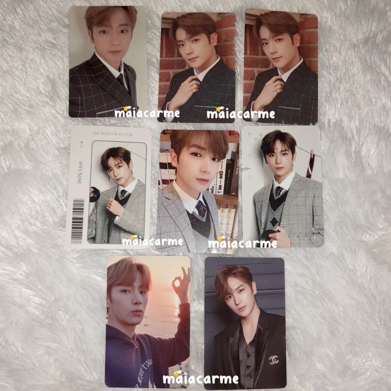 THE BOYZ HEROES GAME BOARD Hyunjae Edition — Trading Card TC Fancon Segre SG20 Season Greeting Dazed