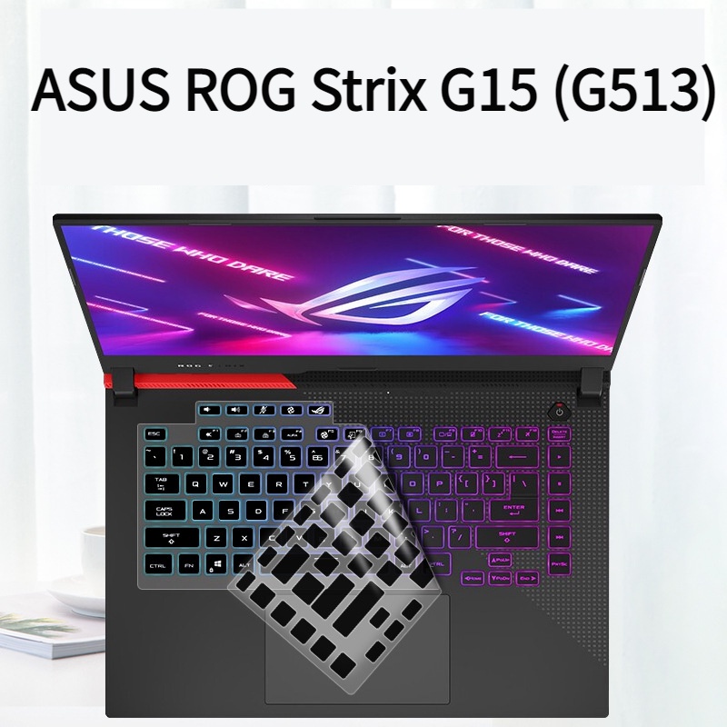 Cover Pelindung keyboard 15.6 &quot;Bahan Silikon Untuk ASUS ROG Strix G15 G513 2021 G513QM G513QR G513QE G513QY G G513QY 15.6&quot;