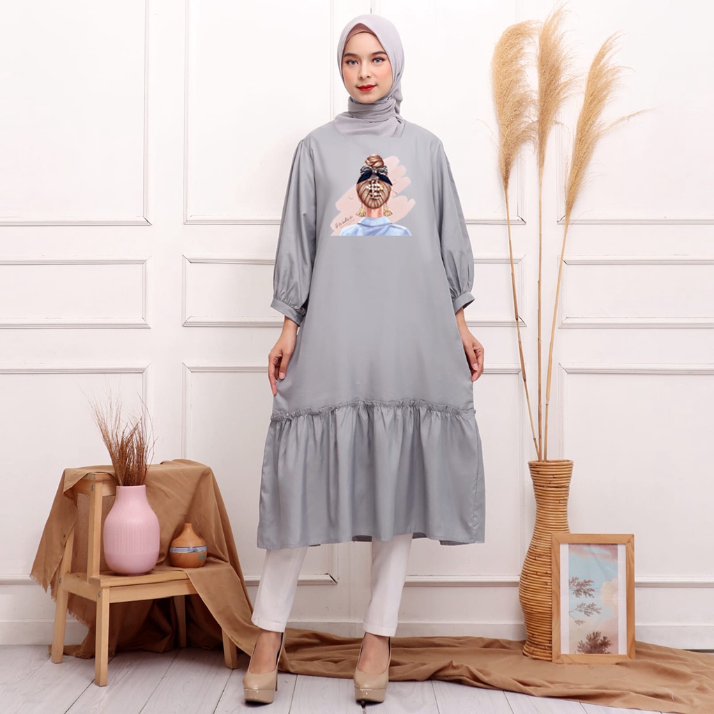 ASY Basic Dress Women Hijab's Collaboration 04