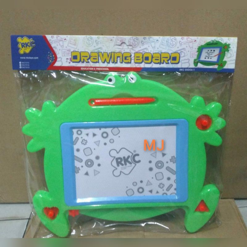 

DRAWING BOARD CHARACTER (PAPAN TULIS UNIK MINI) RKC 01006-1 model kodok katak
