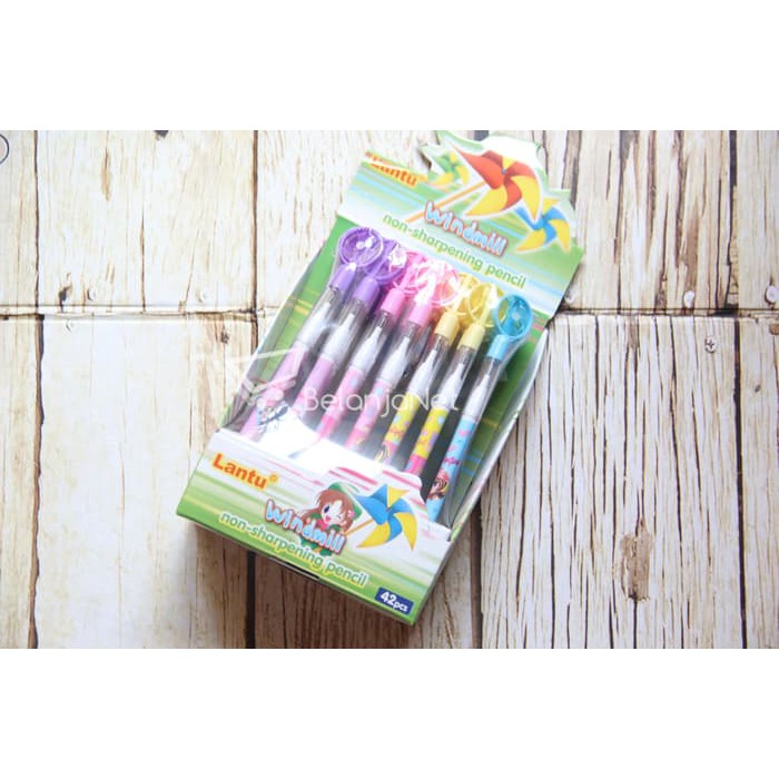 

Pensil Benzia Lantu Kincir Windmill [42 PCS]