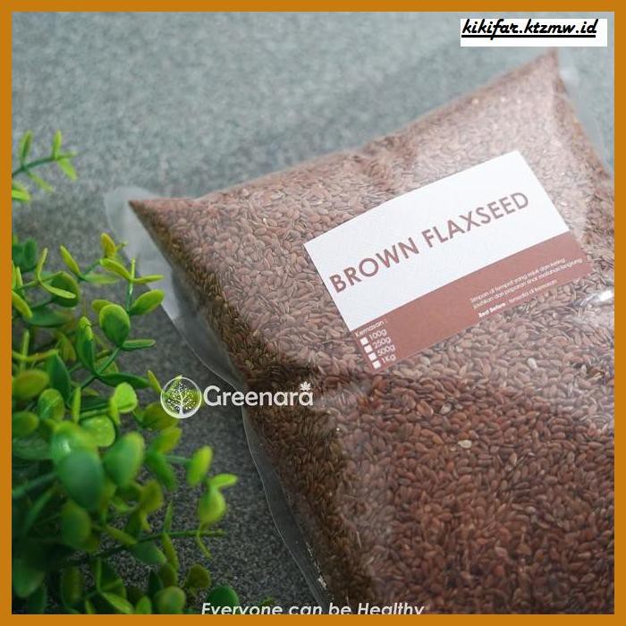 

Makanan-Kering- Natural Brown Flaxseed 500Gr -Aneka.