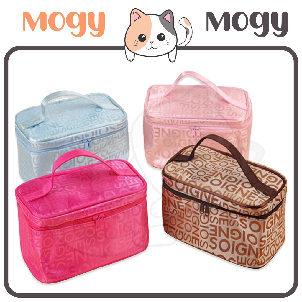 MOGYMOGY B112 Tas Kosmetik Pouch Make Up Travel Monopoly Tempat Penyimpanan Makeup