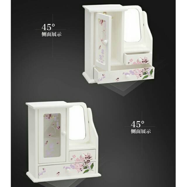 Kotak perhiasan kayu / wooden jewelry box