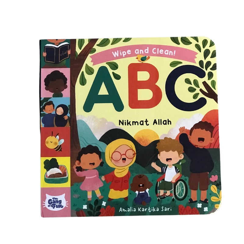 Boardbook buku balita | mengenal ABC | PAUD TK