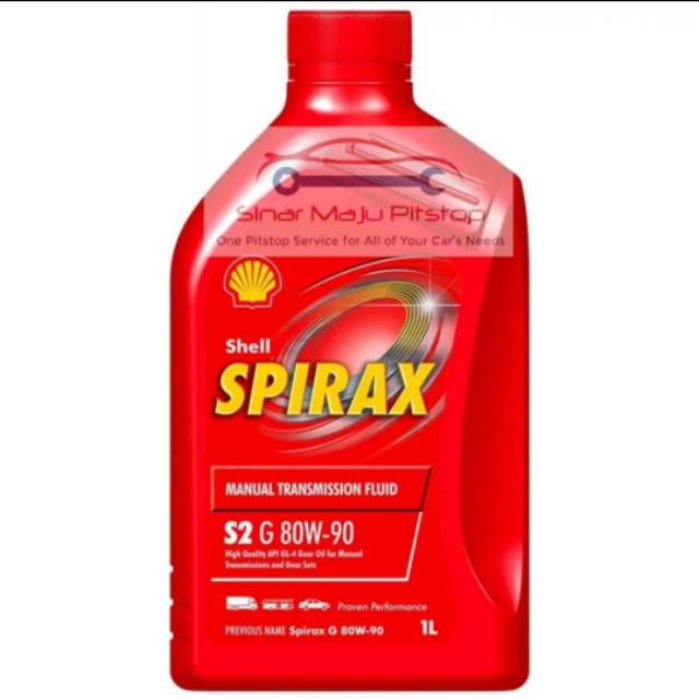 Shell Spirax S2 G 80W-90 Oli Gardan Transmisi Manual Mobil 1 Liter ORIGINAL