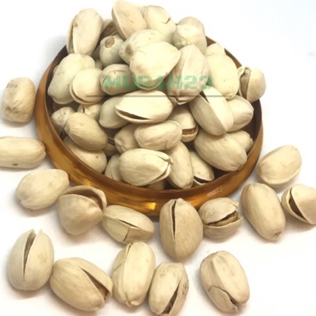 

Kacang pisctasio original 250gr / Kacang Fustuk / Kcang Arab Kulit / Kacang Meletek