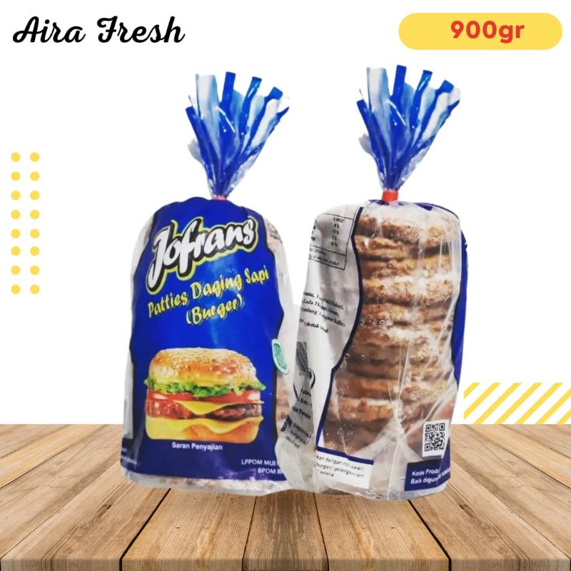 

Jofrans Patties Burger Ayam / Sapi