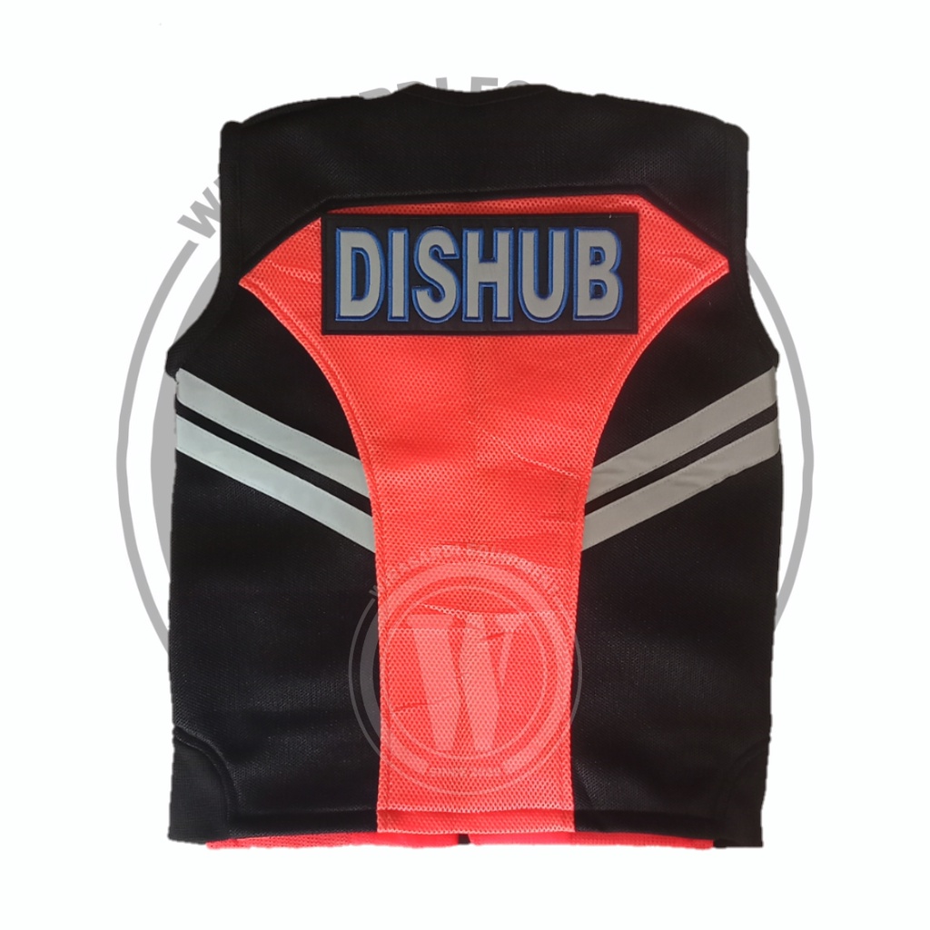 Rompi DISHUB KEMENHUB vest DSIHUB vest DISHUB DOUBLE MESS terbaru/terlaris