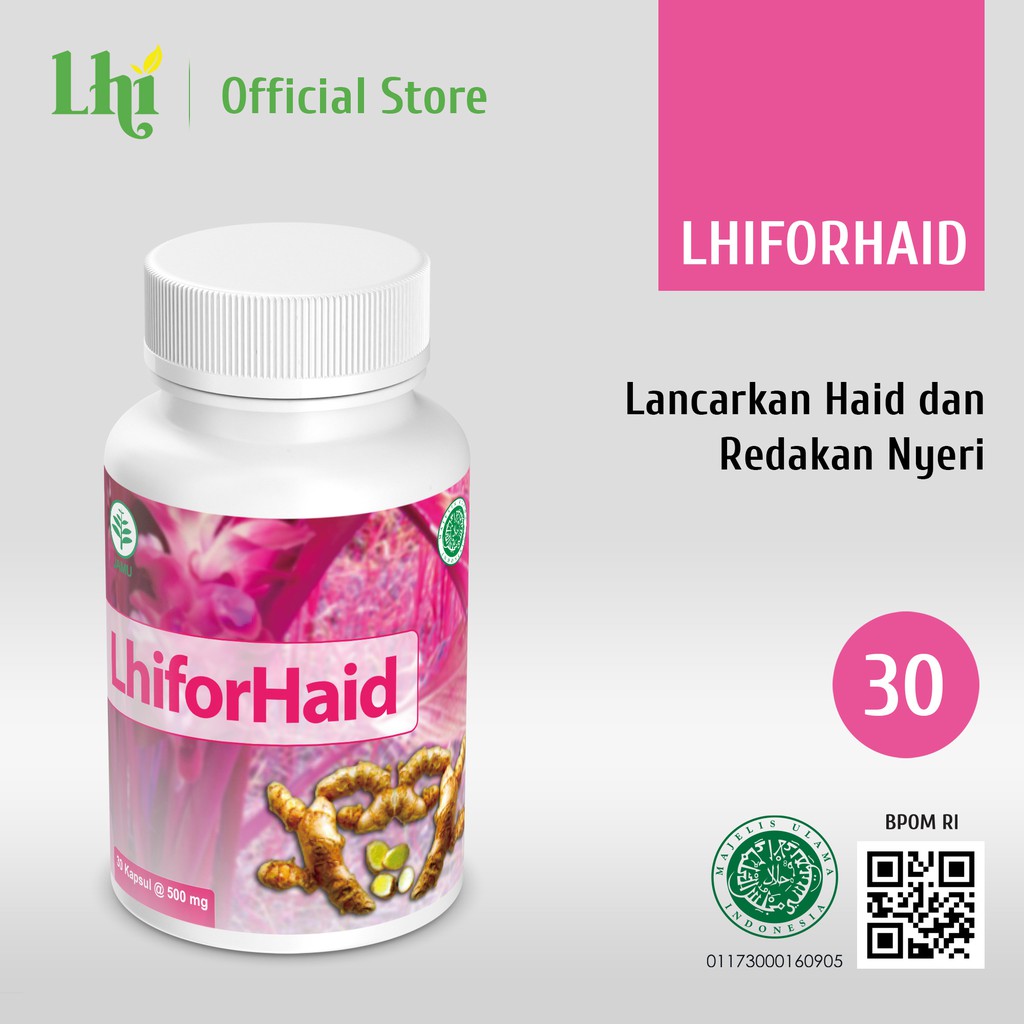 

Lhiforhaid liza Herbal untuk melancarkan haid