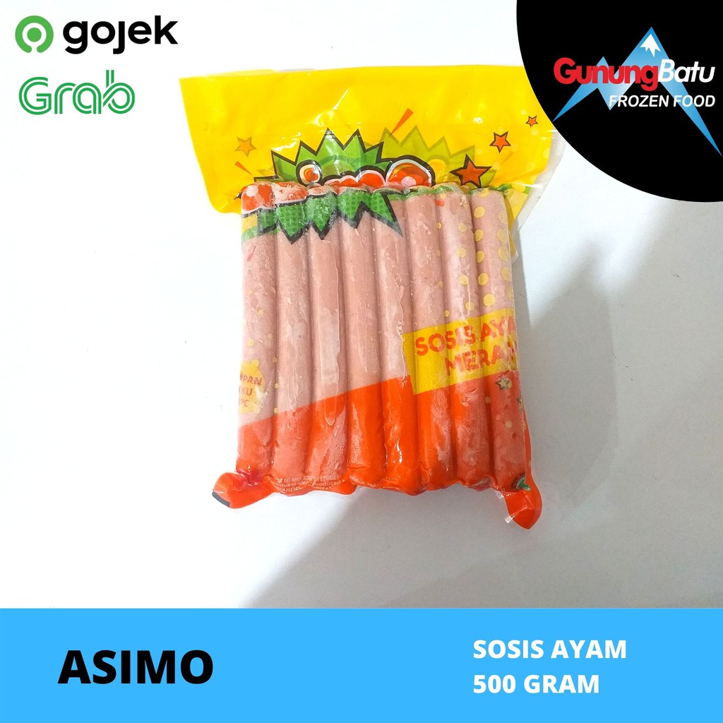 

ASIMO SOSIS AYAM 500 GRAM