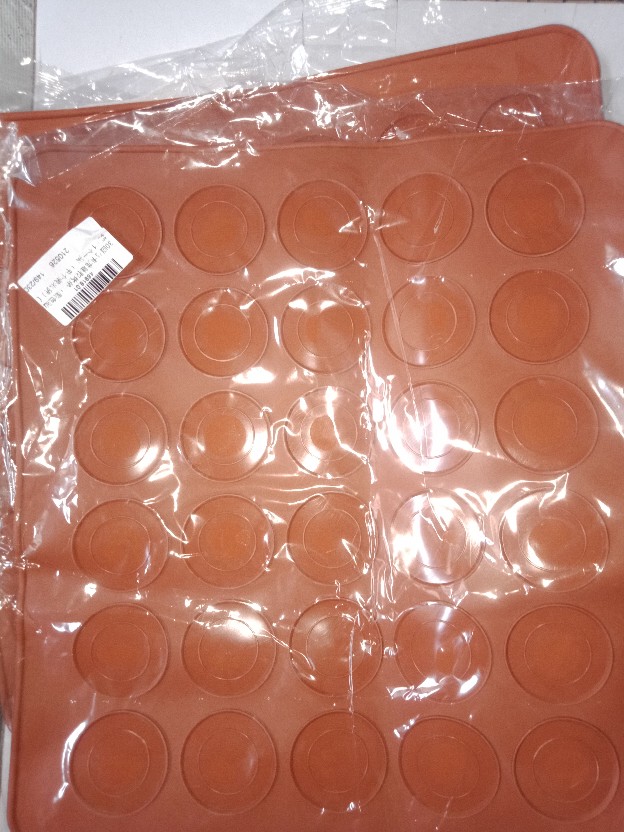 Cetakan Macaroon 30 Rongga Bahan Silikon Untuk Oven