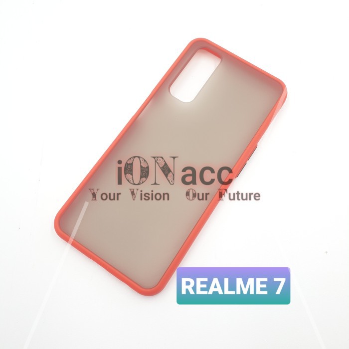 MY CHOICE CASE REALME 7 - NARZO 20 PRO - HARDCASE DOVE TPU MACARON