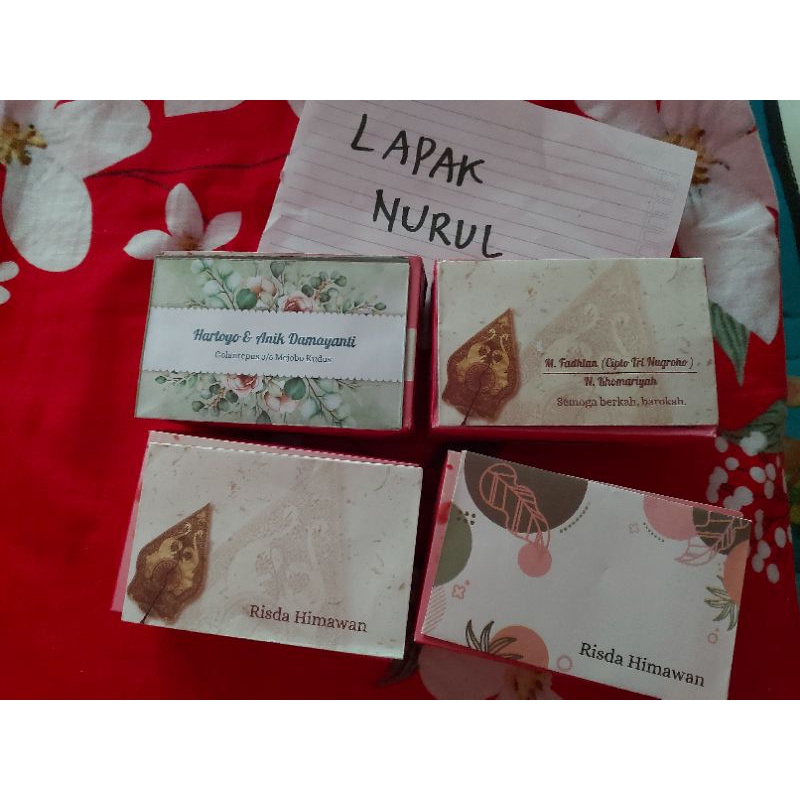 

Gift Envelope / Amplop Sumbangan