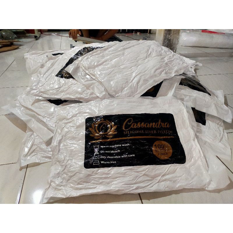 Bantal Guling Tidur Kepala Casaandra Hotel Berbintang Silikon