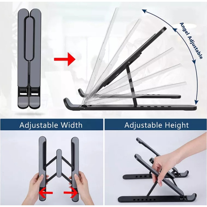 Laptop Stand Holder Lipat P1 Dudukan Laptop