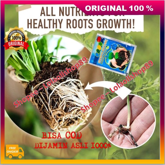 BELI 1 GRATIS 1  Growth Rooting Powder Plus 100% ASLI ORIGINAL