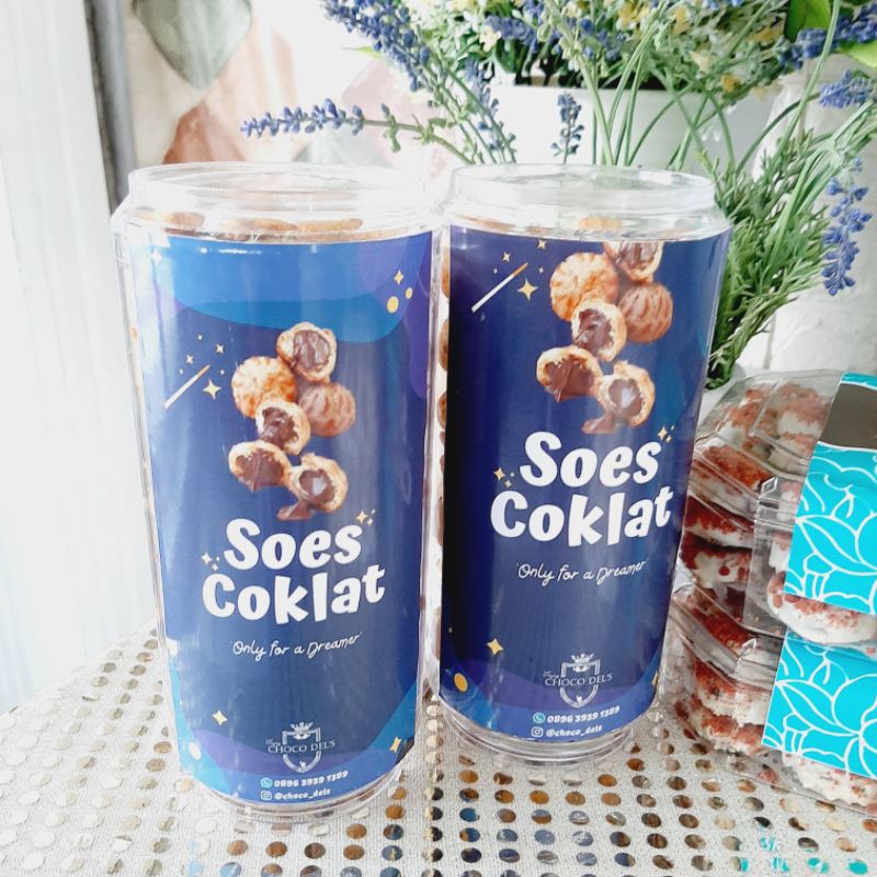 

Soes Kering Coklat