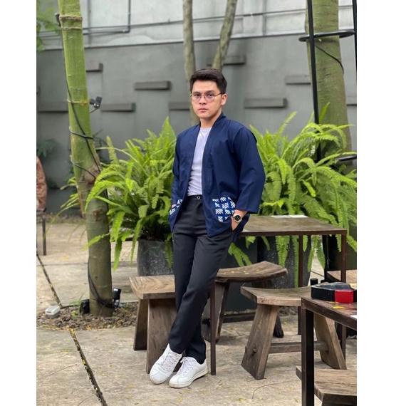 c97$ CARDIGAN KIMONO OUTER PRIA TERLARIS BATIK