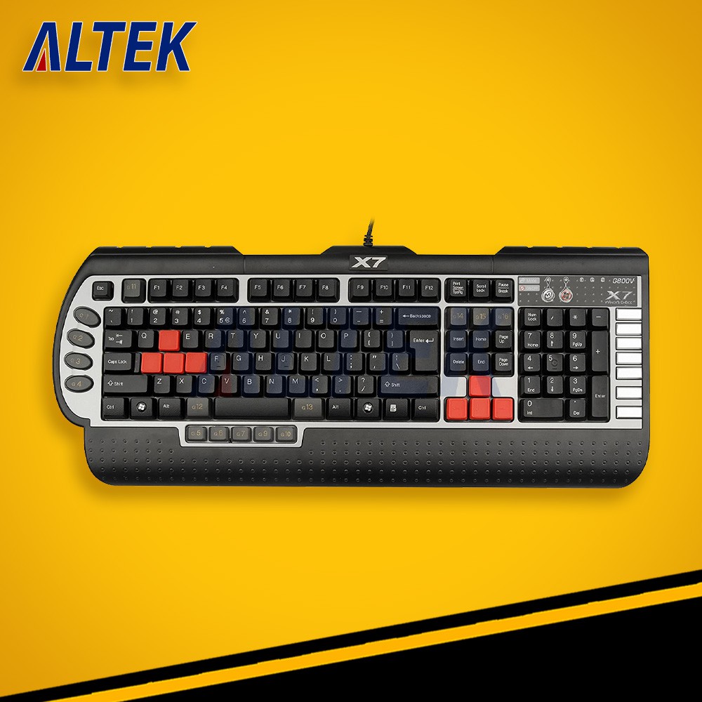 Keyboard Gaming A4Tech X7 - G800MU 3x Fast Murah Bagus Berkualitas - SALE