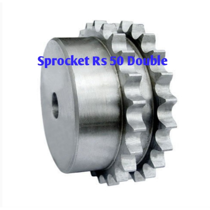 Sprocket RS 50 x 2 x 21 T Gear RS 50-2x21T Rantai Double Gir gigi Z 21T 21 T RS50 -2 50Z21 50x2x21T 50-2 tipe B Sproket Spr 21T 50-2Z21 50x2-21T 50-21T 50X2X21 50D 50 D 50Dobel 50Double Dobel