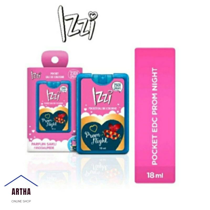 Izzi Parfum pocket Eau de cologne prome night/Izzy parfum saku 180ml