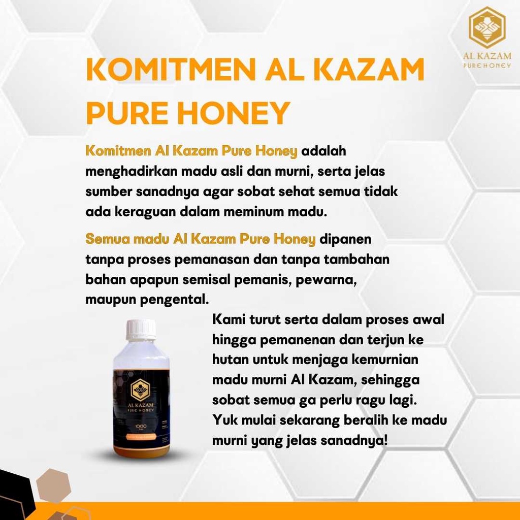 

Korzaln Madu Kaliandra Gunung Wilis Kediri Asli Murni 150Gr