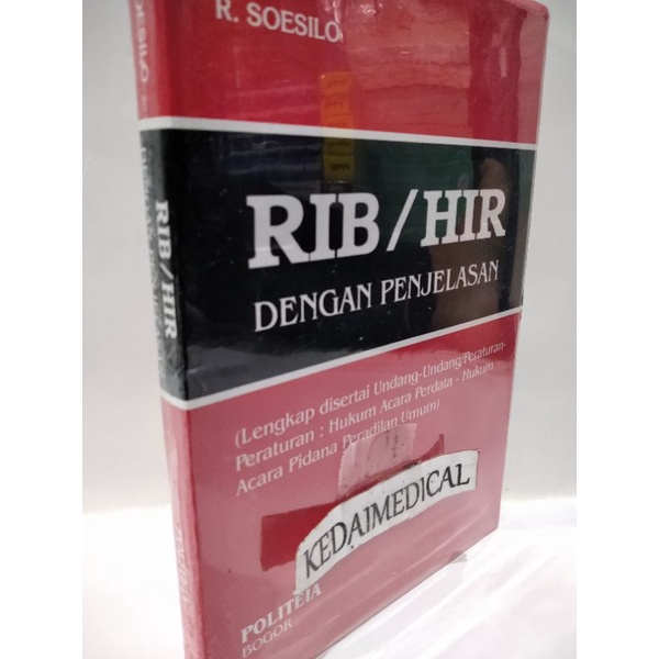 BUKU RIB / HIR DENGAN PENJELASAN SUSILO