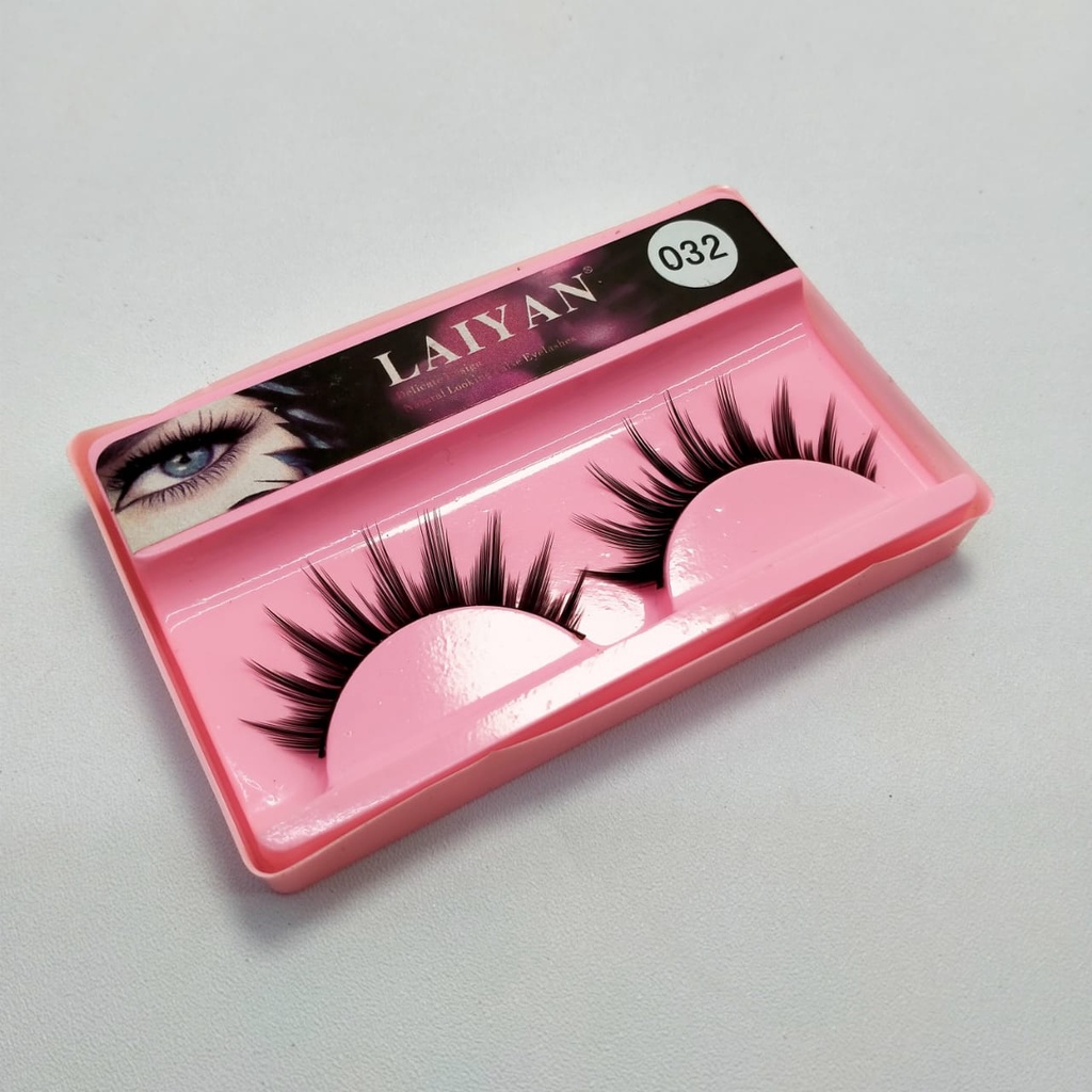 [WS] BULU MATA PALSU /EYELASH EXTENSION/ LAIYAN EYELASHES NATURAL HAIR -025