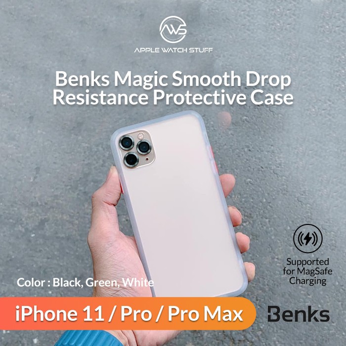 Benks Magic Smooth Drop Resistance Protective Case for iPhone 11/ 11 Pro/ 11 Pro Max