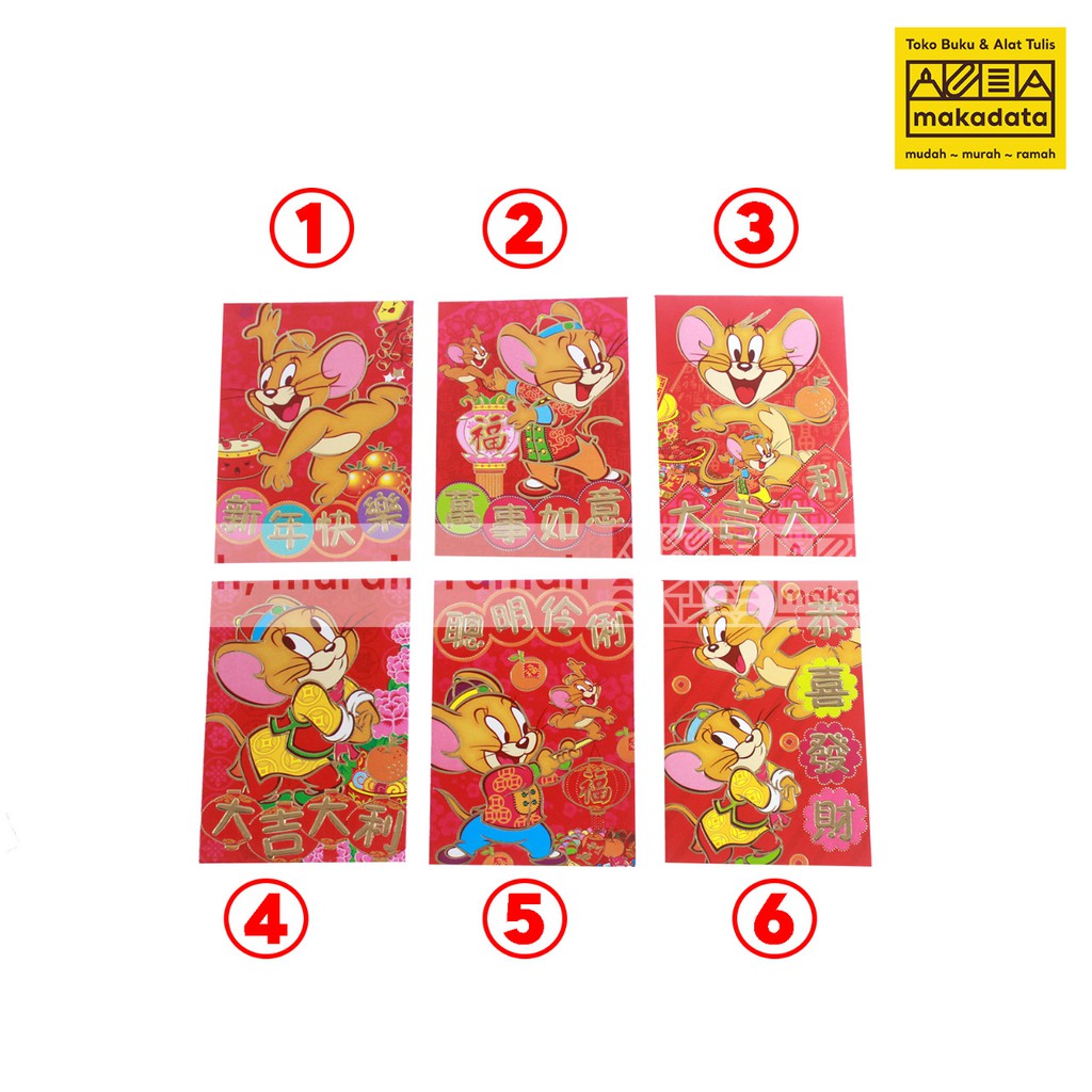 

AMPLOP / ANGPAO IMLEK SHIO TIKUS TAHUN 2020 MURAH (Y26)