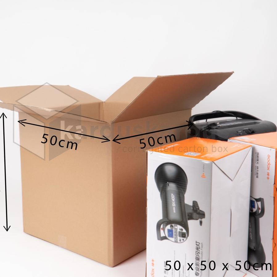 

➵ KARDUS | BOX | KARTON PACKING ( 50 x 50 x 50 ) JUMBO BESAR DAN KOKOH ➹