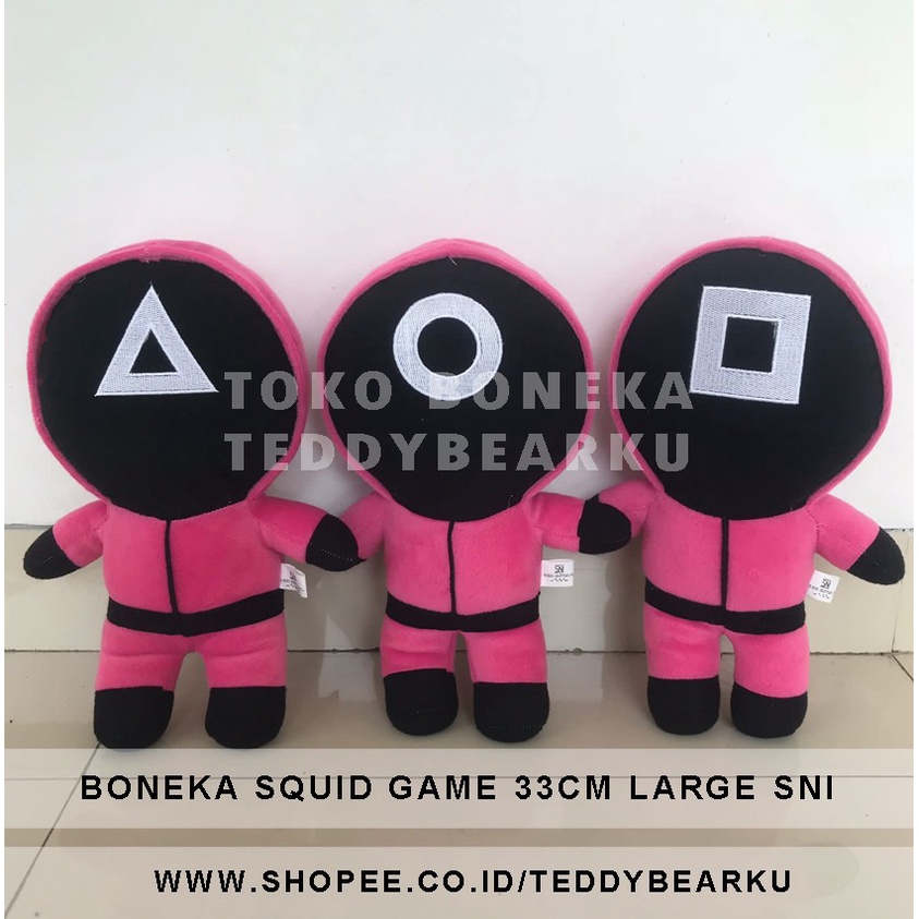 TERMURAH! BONEKA SQUID GAME LARGE PRODUSEN LANGSUNG KOREAN DRAMA NETFLIX VIRAL