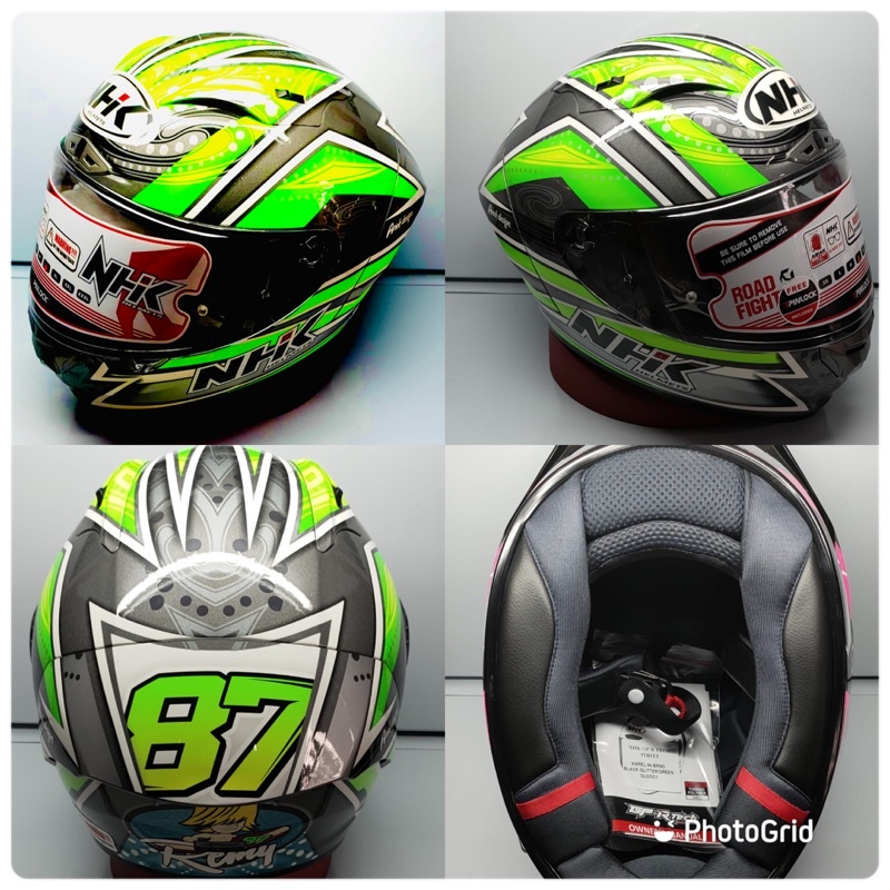 HELM NHK GPR TECH STREET-NHK GP R TECH STREET