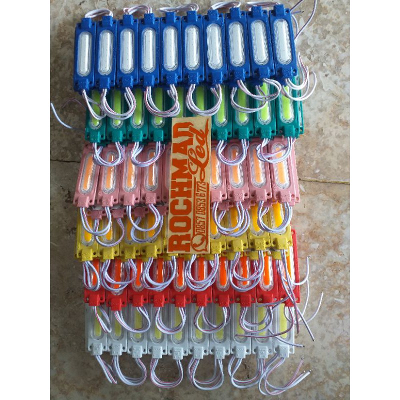 Led COB Injeksi 6818 lensa 2.4Watt 12v&24v