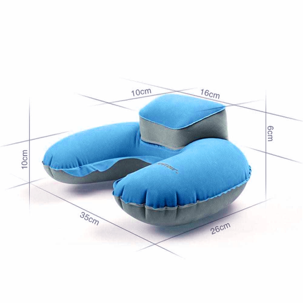 COD Bantal Leher Mobil Dewasa Anak Bantal Traveling Leher Tiup Travl Travelling Neck Pillow E39