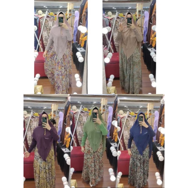 JOLIE SYARI BY CUP IN _Gamis Kekinian Terlaris Termurah Bestseller