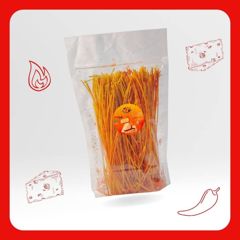 

Mie lidi Balado kemasan 160gram