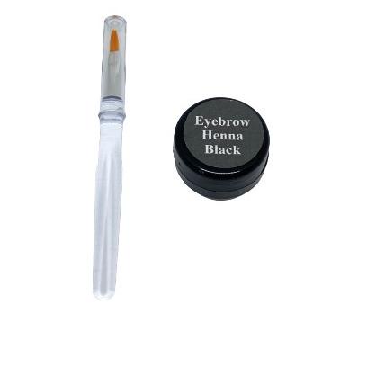 Henna Alis Pot + Free Kuas - Eyebrow Henna Sulam Alis Henna
