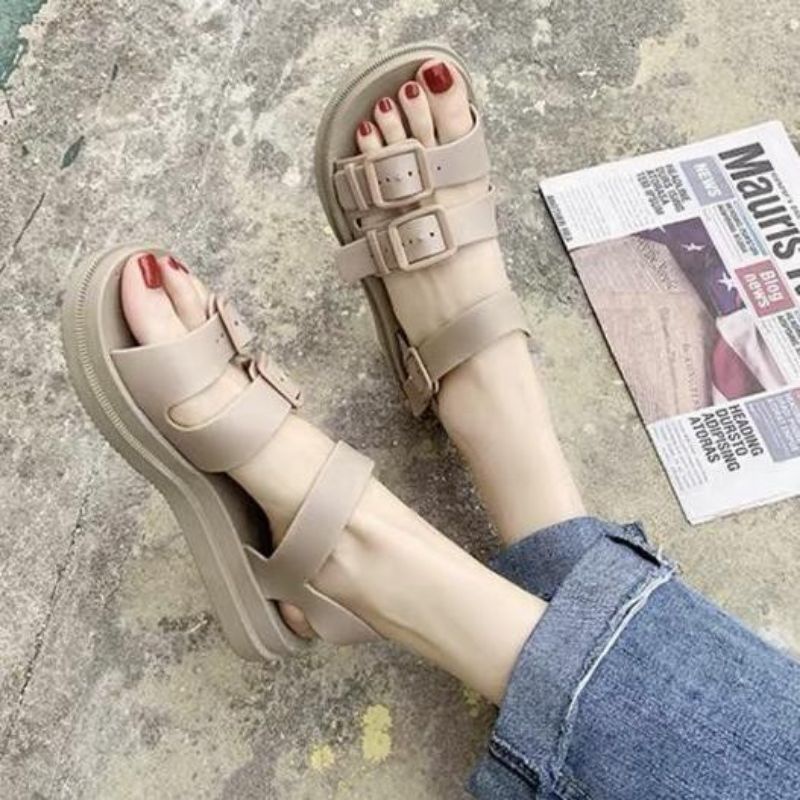 Sandal Jelly Tali Gesper Korea Style 3613-7 Import Balance-4