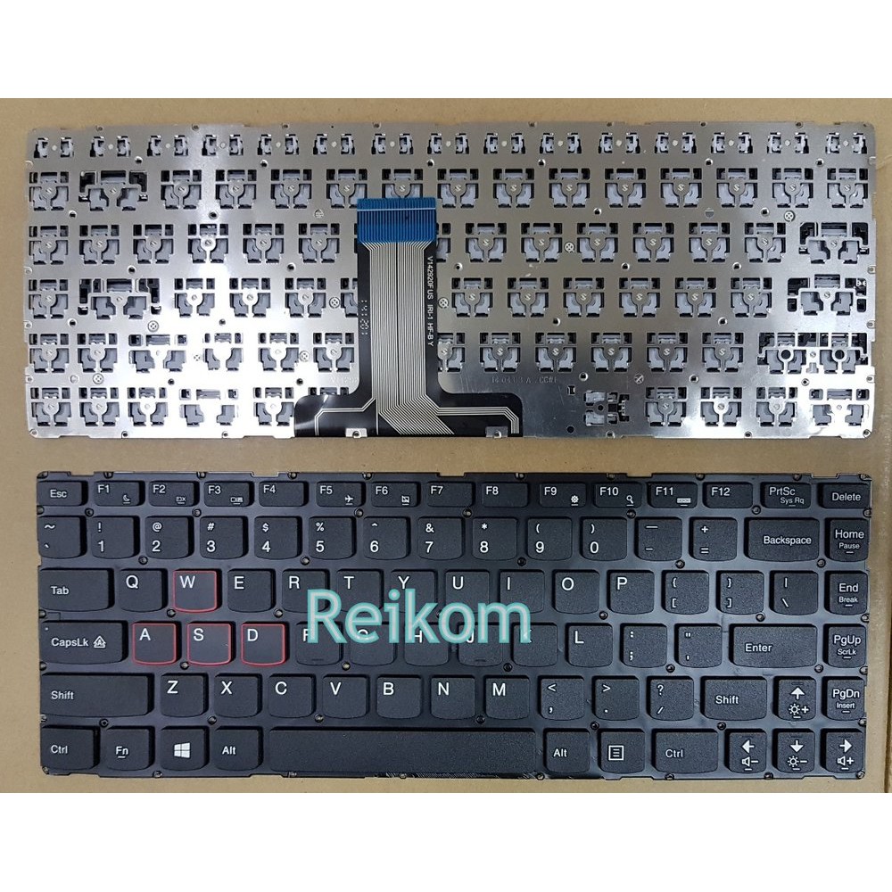Keyboard Laptop Lenovo Ideapad Erazer Y40 Y40-70 Y40-80