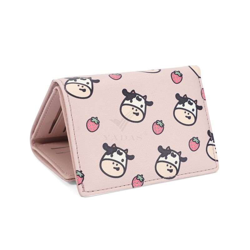 EV 833-5 Dompet Lipat Kecil  Caca Lipat Cewek Korea