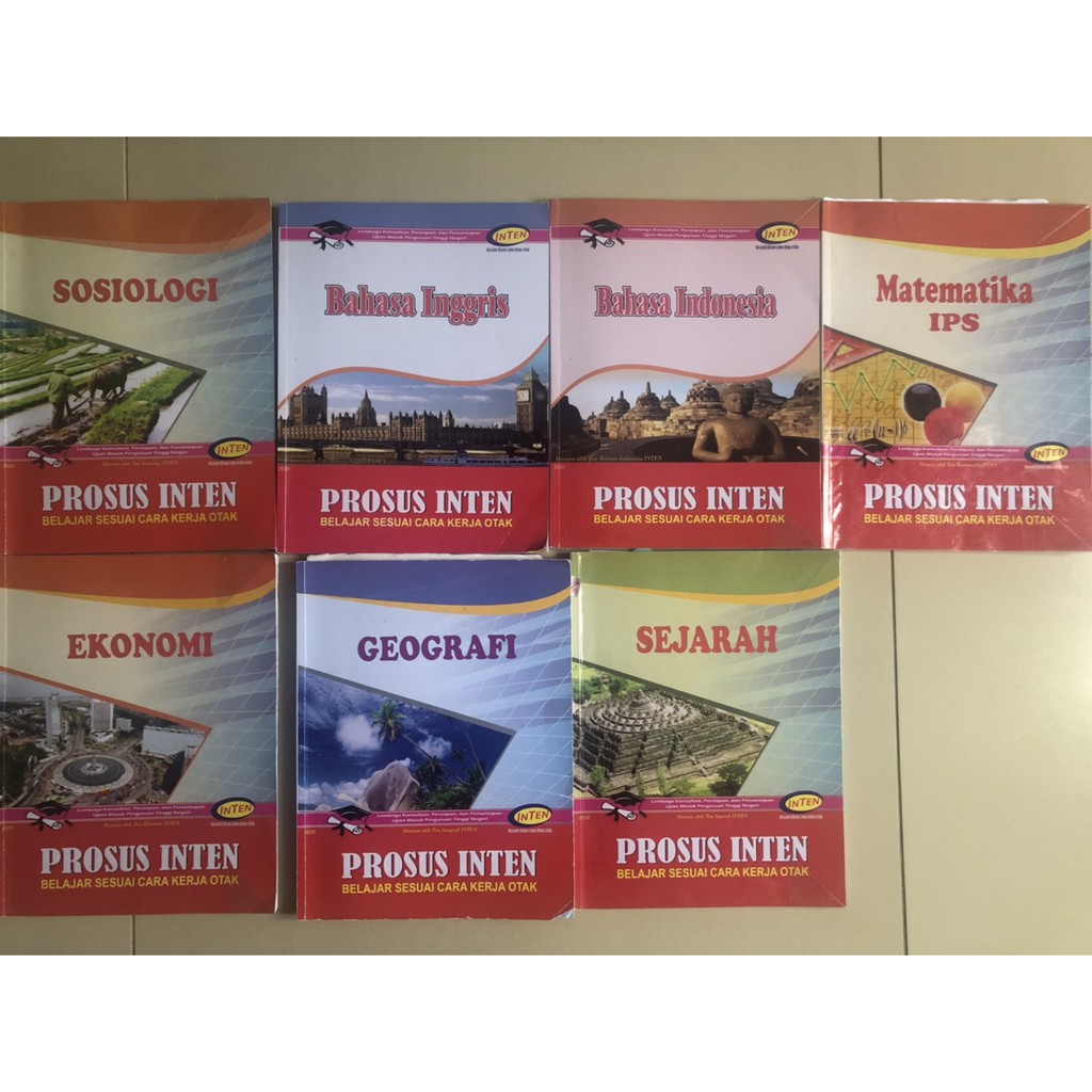 [PRE-LOVED] Buku Prosus INTEN TKA Soshum Full Set/Satuan Edisi 2021