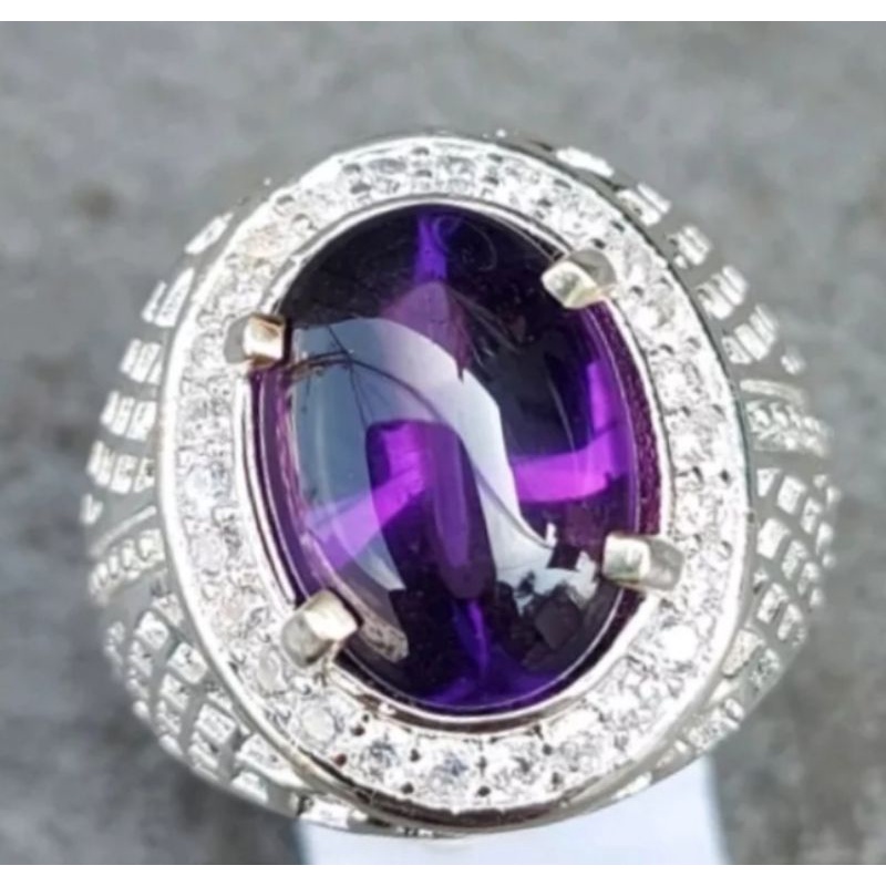 CINCIN BATU PERMATA KECUBUNG AMATIS