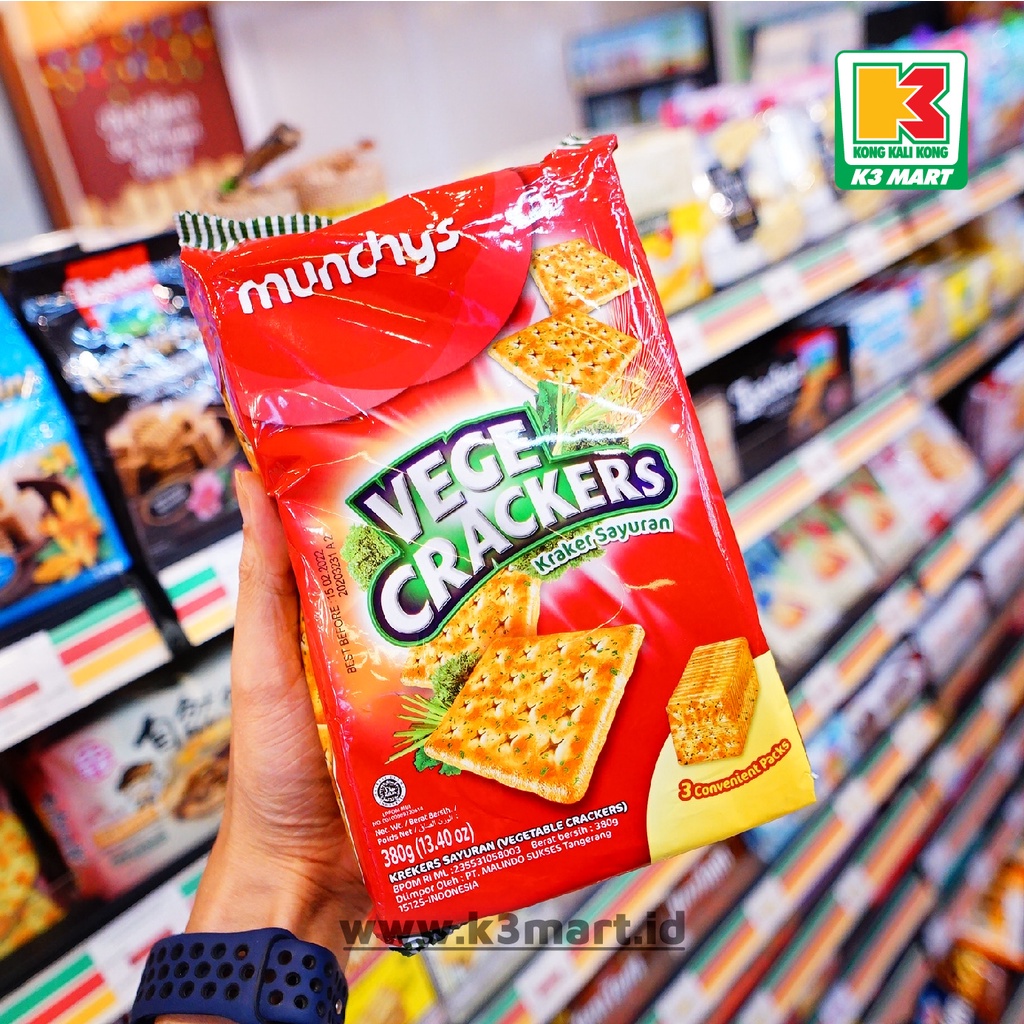 

Munchys Vege Crackers 380gr