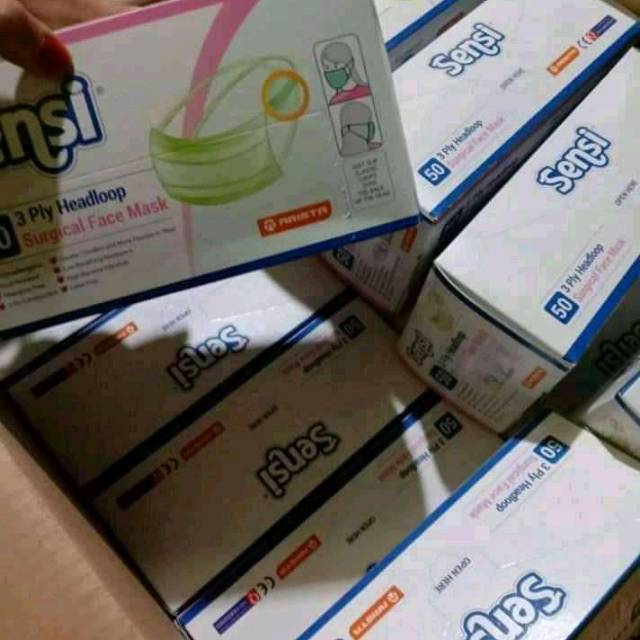 Masker sensi headloop