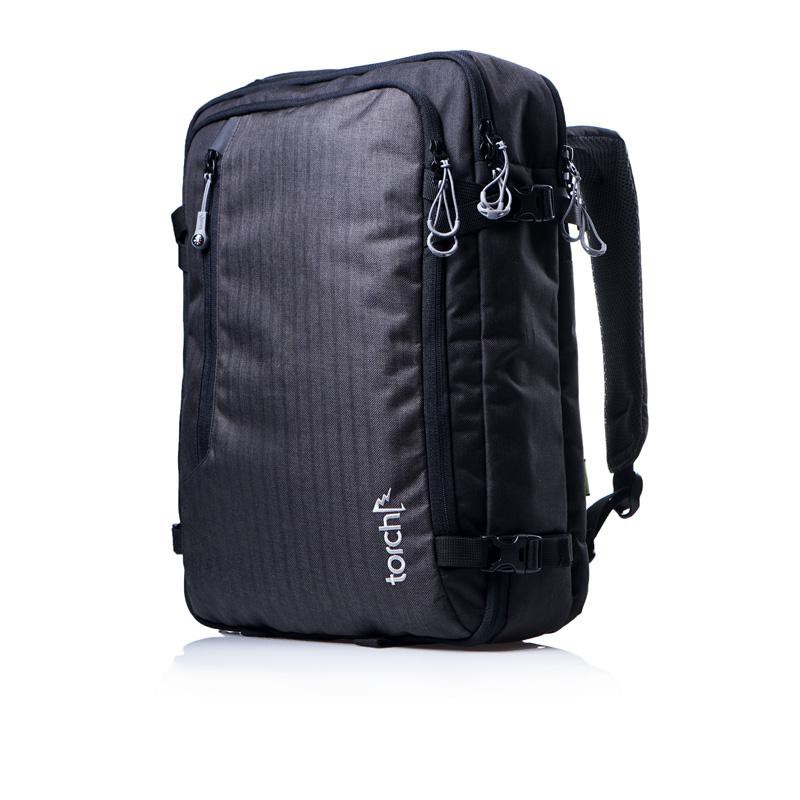 OFFICE BAG /TRAVELLBAG LAPTOP TOSA TORCH KHAKI- BLACK