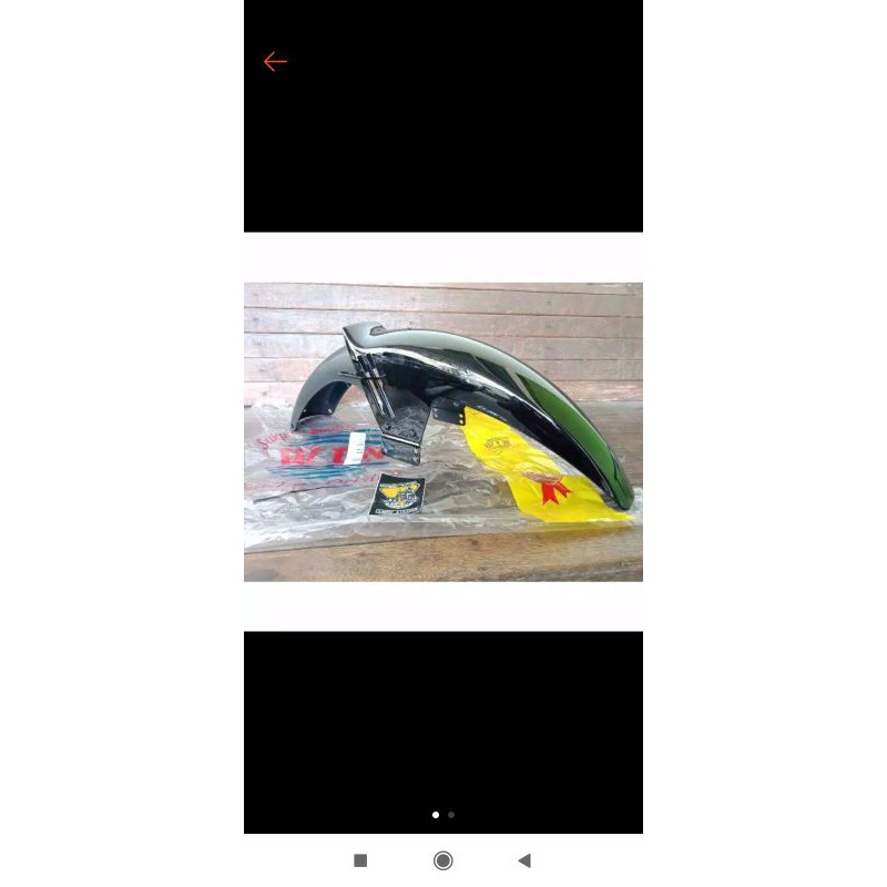 spakbor slebor depan gl pro gl max hitam